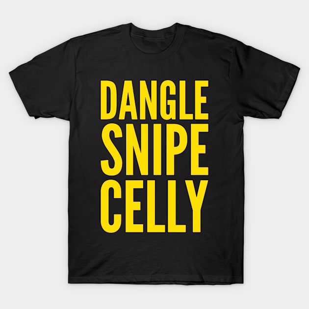 DANGLE SNIPE CELLY T-Shirt by HOCKEYBUBBLE